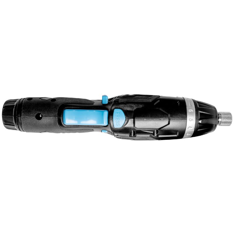 BRÜDER MANNESMANN cordless screwdriver, 3.6 volt, lithium-ion battery, including 26 bits